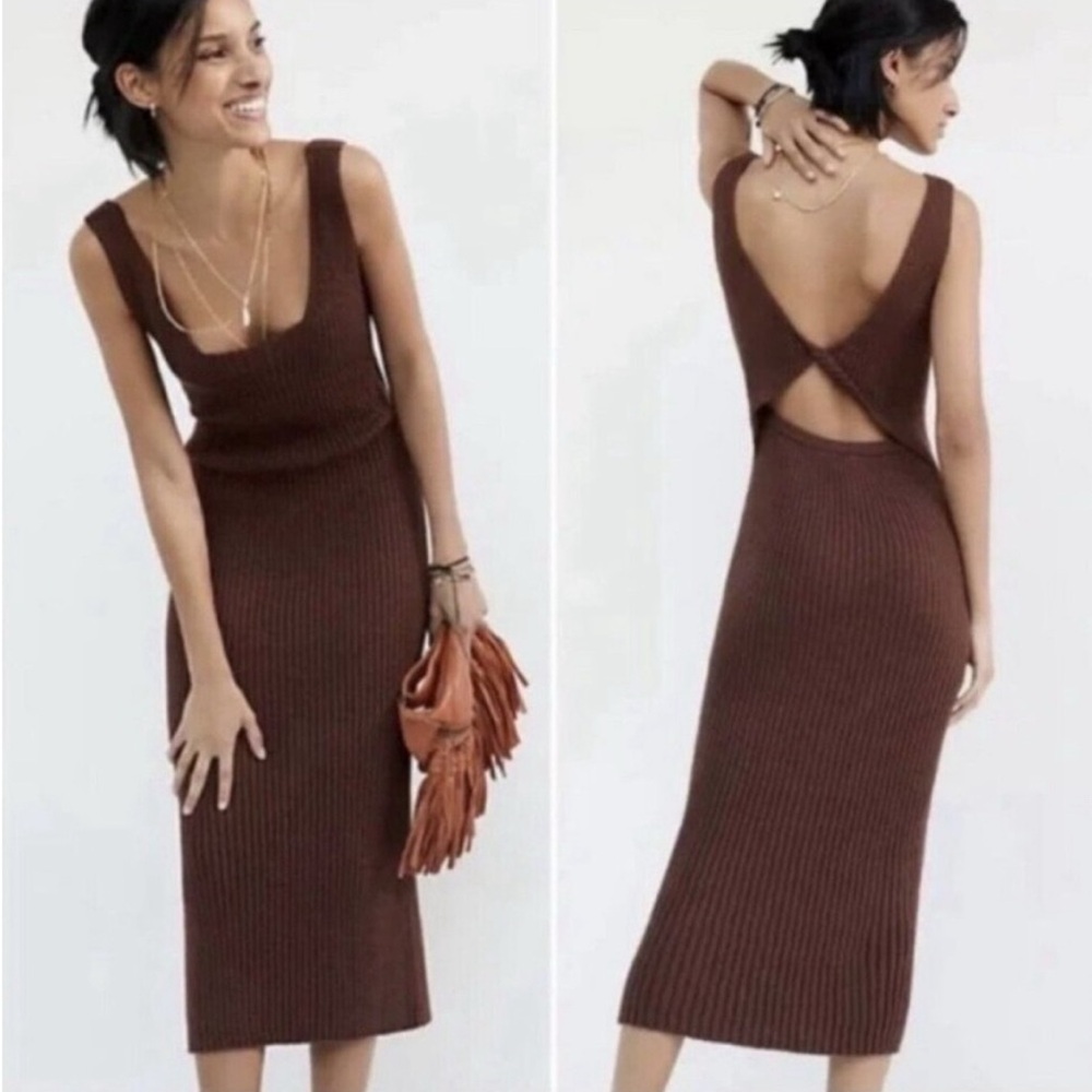 Knit Midi Dress
